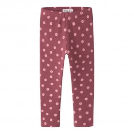 Name it Davina Fleece leggings - Purple (Wild Ginger / With Lilas Flowers) детски,клинове,name,it,davina,fleece,leggings,purple,(wild,ginger,with,lilas,flowers)