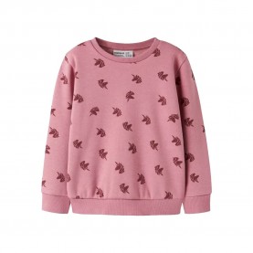 Поларена блуза Name it Davina Fleece sweatshirt - Pink (Lilas / With Wild Ginger Unicorns) поларена,блуза,детски,блузи,name,it,davina,fleece,sweatshirt,pink,(lilas,with,wild,ginger,unicorns)