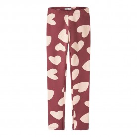 Name it Davina leggings - Pink (Wild Ginger / With Pastel Rose Tan Big Hearts) детски,клинове,name,it,davina,leggings,pink,(wild,ginger,with,pastel,rose,tan,big,hearts)