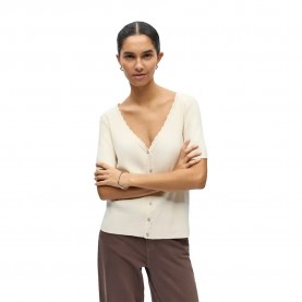 жилетка,мъжки,пуловери,дамски,пуловери,object,kelly,v,neck,knit,cardigan,beige,(birch)