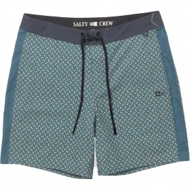 Бански гащета Salty crew Channel apex boardshort swimming shorts - Blue (Oceanic) бански,гащета,мъжки,бански,костюми,salty,crew,channel,apex,boardshort,swimming,shorts,blue,(oceanic)