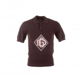 дамски,блузи,с,яка,мъжки,блузи,с,яка,dolce,&,gabbana,746875,short,sleeve,polo,brown,(brown)