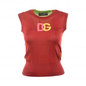 блуза,мъжки,пуловери,дамски,пуловери,dolce,&,gabbana,746889,sleeveless,sweater,red,(brown)