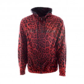 Яке Dolce & gabbana Animal Print Sport jacket - Red (Red) яке,мъжки,якета,дамски,якета,и,палта,dolce,&,gabbana,animal,print,sport,jacket,red,(red)