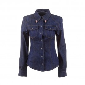 риза,с,дълъг,ръкав,дамски,ризи,мъжки,ризи,dolce,&,gabbana,denim,long,sleeve,shirt,blue,(blue)