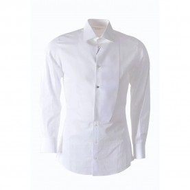 риза,с,дълъг,ръкав,дамски,ризи,мъжки,ризи,dolce,&,gabbana,gold,collection,jewel,buttons,long,sleeve,shirt,white,(silver)