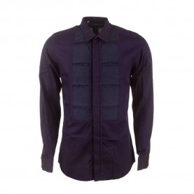 риза,с,дълъг,ръкав,дамски,ризи,мъжки,ризи,dolce,&,gabbana,rufles,gold,collection,long,sleeve,shirt,blue,(blue)