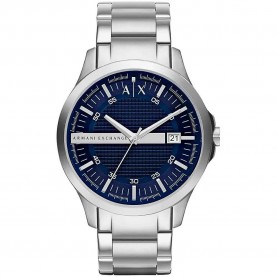 часовник,часовници,armani,exchange,ax2132,46mm,5atm,quartz,analogical,watch,silver,(grey,blue,mineral)