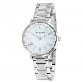 часовник,часовници,pierre,cardin,cbc.5002,32mm,3atm,quartz,analogical,woman,watch,silver,(grey,white,mineral)