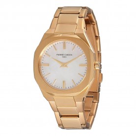 часовник,часовници,pierre,cardin,cf.1008.mg.1,32mm,3atm,quartz,analogical,woman,watch,golden,(golden,green,mineral)