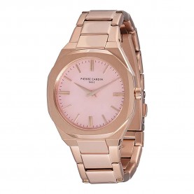 часовник,часовници,pierre,cardin,cf.1008.mr,32mm,3atm,quartz,analogical,woman,watch,golden,(pink,pink,mineral)