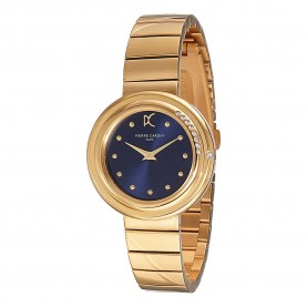 Часовник Pierre cardin CF.1010.MG 32mm 3ATM Quartz Analogical woman watch - Golden (Golden / Blue / Mineral) часовник,часовници,pierre,cardin,cf.1010.mg,32mm,3atm,quartz,analogical,woman,watch,golden,(golden,blue,mineral)