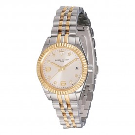 Часовник Pierre cardin CF.1012.MU.4 28mm 3ATM Quartz Analogical woman watch - Golden (Grey / Grey / Mineral) часовник,часовници,pierre,cardin,cf.1012.mu.4,28mm,3atm,quartz,analogical,woman,watch,golden,(grey,grey,mineral)