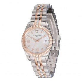Часовник Pierre cardin CF.1012.MU 28mm 3ATM Quartz Analogical woman watch - Golden (Grey / Grey / Mineral) часовник,часовници,pierre,cardin,cf.1012.mu,28mm,3atm,quartz,analogical,woman,watch,golden,(grey,grey,mineral)