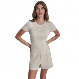 тениска,мъжки,тениски,дамски,тениски,dkny,dw7000656,short,sleeve,t,shirt,beige,(ivory,natural)