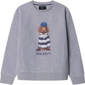 Блуза Hackett Heritage Harry Crew sweatshirt - Grey (Light Grey Marl) блуза,детски,блузи,hackett,heritage,harry,crew,sweatshirt,grey,(light,grey,marl)