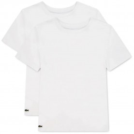 Детска тениска Lacoste kids 946550 short sleeve T-shirt - White (White) детска,тениска,мъжки,тениски,дамски,тениски,lacoste,kids,946550,short,sleeve,t,shirt,white,(white)