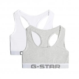 бюстие,дамско,бельо,дамски,бикини,и,танкини,g,star,d29432,01,racerback,bralette,bra,2,units,white,grey,(multi)