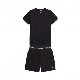 Пижама G-Star D29463-01 short sleeve pyjama - Black (Black) пижама,мъжки,пижами,g,star,d29463,01,short,sleeve,pyjama,black,(black)