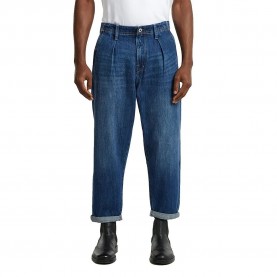 дънки,мъжки,панталони,дамски,панталони,g,star,pleated,chino,relaxed,tapered,fit,jeans,blue,(worn,in,blue,veil)