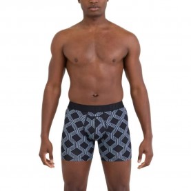 боксерки,мъжко,бельо,saxx,underwear,smoth,flex,compression,boxers,blue,(prestige,check,black)