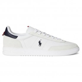 маратонки,мъжки,маратонки,дамски,маратонки,ralph,lauren,ftw,bedford,leather,trainers,white,(white,navy,red)