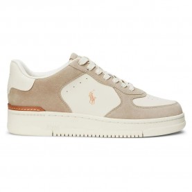 Маратонки Polo Ralph Lauren Masters Court Leather trainers - Beige (Milkshake / Ecru) маратонки,мъжки,маратонки,дамски,маратонки,polo,ralph,lauren,masters,court,leather,trainers,beige,(milkshake,ecru)
