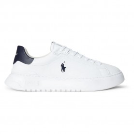 Маратонки Polo Ralph Lauren Rlite Court Tumbled trainers - White (White / Navy) маратонки,мъжки,маратонки,дамски,маратонки,polo,ralph,lauren,rlite,court,tumbled,trainers,white,(white,navy)