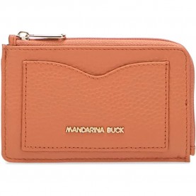 Mandarina duck Mellow leather cc holder 2 woman wallet - Orange (Pecan Nut) портфейли,и,портмонета,mandarina,duck,mellow,leather,cc,holder,2,woman,wallet,orange,(pecan,nut)