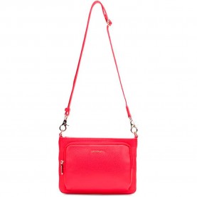чанта,за,през,рамо,всички,чанти,mandarina,duck,mellow,leather,flat,squared,shoulder,bag,red,(diva)