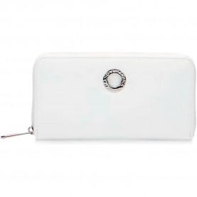 Mandarina duck Mellow leather fzp61 wallet - White (Blanc) портфейли,и,портмонета,mandarina,duck,mellow,leather,fzp61,wallet,white,(blanc)