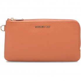 Mandarina duck Mellow leather fzp80 woman wallet - Orange (Pecan Nut) портфейли,и,портмонета,mandarina,duck,mellow,leather,fzp80,woman,wallet,orange,(pecan,nut)