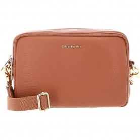 Mandarina duck Mellow leather fzt11 crossbody - Brown (Pecan Nut) всички,чанти,mandarina,duck,mellow,leather,fzt11,crossbody,brown,(pecan,nut)