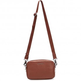 Mandarina duck Mellow leather fzt13 crossbody - Brown (Milk Chocolate) всички,чанти,mandarina,duck,mellow,leather,fzt13,crossbody,brown,(milk,chocolate)
