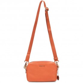 Mandarina duck Mellow leather fzt13 crossbody - Orange (Pecan Nut) всички,чанти,mandarina,duck,mellow,leather,fzt13,crossbody,orange,(pecan,nut)