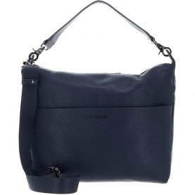 Чанта за през рамо Mandarina duck Mellow leather vertical hobo shoulder bag - Blue (Diva) чанта,за,през,рамо,всички,чанти,mandarina,duck,mellow,leather,vertical,hobo,shoulder,bag,blue,(diva)
