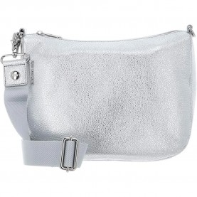 Mandarina duck Mellow metal hobo crossbody - Silver (Blue Indigo) всички,чанти,mandarina,duck,mellow,metal,hobo,crossbody,silver,(blue,indigo)