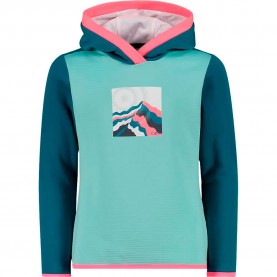 Суичър CMP 34E3965 hoodie - Green (Acqua) суичър,детски,блузи,cmp,34e3965,hoodie,green,(acqua)