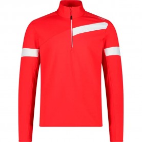 Блуза CMP 34L4147 half zip sweatshirt - Red (Ferrari) блуза,мъжки,пуловери,cmp,34l4147,half,zip,sweatshirt,red,(ferrari)
