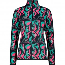 Блуза CMP 34L4256 half zip sweatshirt - Multicolor (Mineral / Festival / Antracite) блуза,дамски,блузи,cmp,34l4256,half,zip,sweatshirt,multicolor,(mineral,festival,antracite)