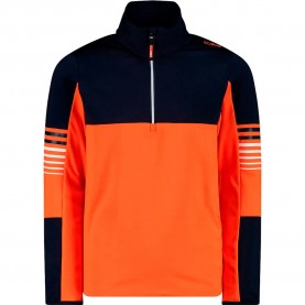Блуза CMP 34L4914 half zip sweatshirt - Orange (Arancio) блуза,детски,блузи,cmp,34l4914,half,zip,sweatshirt,orange,(arancio)