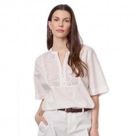 Риза с къс ръкав Redgreen Amina short sleeve shirt - White (White) риза,с,къс,ръкав,дамски,ризи,мъжки,ризи,redgreen,amina,short,sleeve,shirt,white,(white)