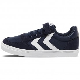 Маратонки Hummel Slimmer Stadil Low trainers - Blue (Blue Dark) маратонки,мъжки,маратонки,дамски,маратонки,hummel,slimmer,stadil,low,trainers,blue,(blue,dark)