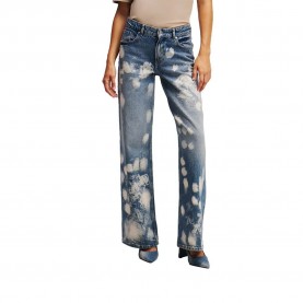 Дънки Karl lagerfeld jeans A1W10040 Relaxed Fit jeans - Blue (Bleached Denim) дънки,мъжки,панталони,дамски,панталони,karl,lagerfeld,jeans,a1w10040,relaxed,fit,jeans,blue,(bleached,denim)