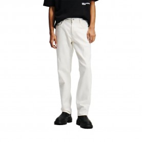 Дънки Karl lagerfeld jeans A2M10136 Tapered Fit jeans - White (White Denim) дънки,мъжки,панталони,дамски,панталони,karl,lagerfeld,jeans,a2m10136,tapered,fit,jeans,white,(white,denim)