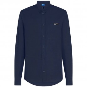 Риза с дълъг ръкав Karl lagerfeld jeans A3M16005 long sleeve shirt - Blue (Black Iris) риза,с,дълъг,ръкав,дамски,ризи,мъжки,ризи,karl,lagerfeld,jeans,a3m16005,long,sleeve,shirt,blue,(black,iris)