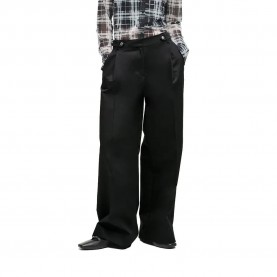 Дънки Karl lagerfeld jeans A3W10128 Wide Leg pants - Black (Washed Black) дънки,мъжки,панталони,дамски,панталони,karl,lagerfeld,jeans,a3w10128,wide,leg,pants,black,(washed,black)