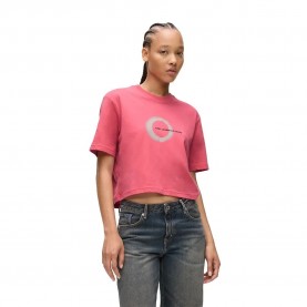тениска,мъжки,тениски,дамски,тениски,karl,lagerfeld,jeans,a4w17011,short,sleeve,t,shirt,pink,(slate,rose)