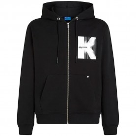 блуза,мъжки,пуловери,karl,lagerfeld,jeans,b1m20068,full,zip,sweatshirt,black,(black)