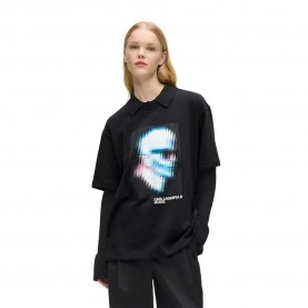 тениска,мъжки,тениски,дамски,тениски,karl,lagerfeld,jeans,b1w17061,short,sleeve,t,shirt,black,(black)